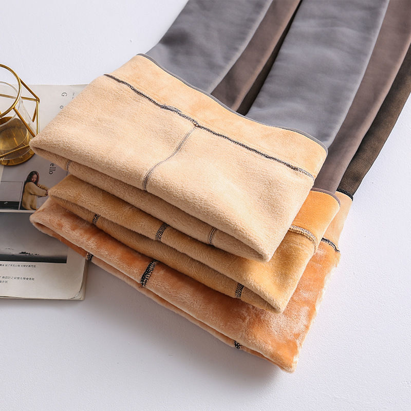 Women's High Waist Plus Velvet Padded Leggings