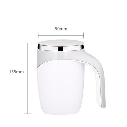 Rechargeable Electric Stirring Mug – Magnetic Self-Stirring Coffee & Milkshake Cup