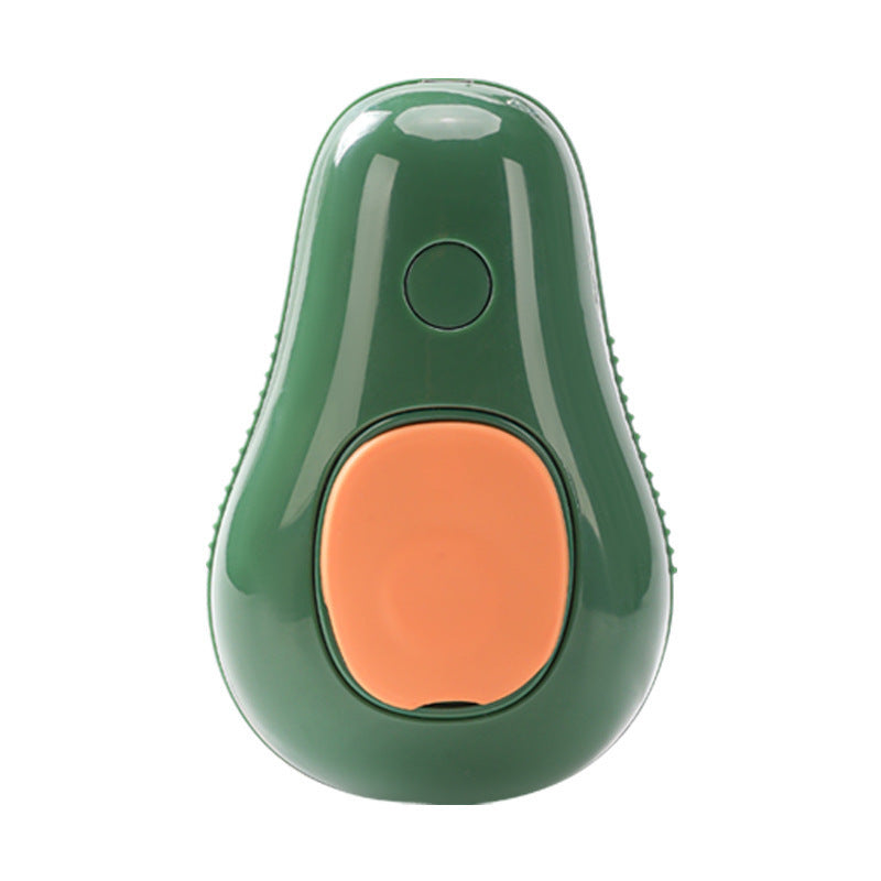 Electric Steam Cat Brush – Self-Cleaning Avocado Grooming Comb for Cats & Dogs
