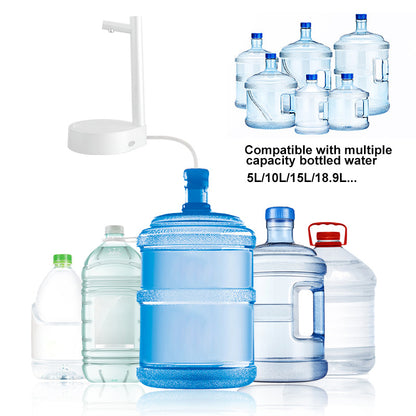 Rechargeable Desk Water Dispenser – Automatic Electric Pump for Bottled Water