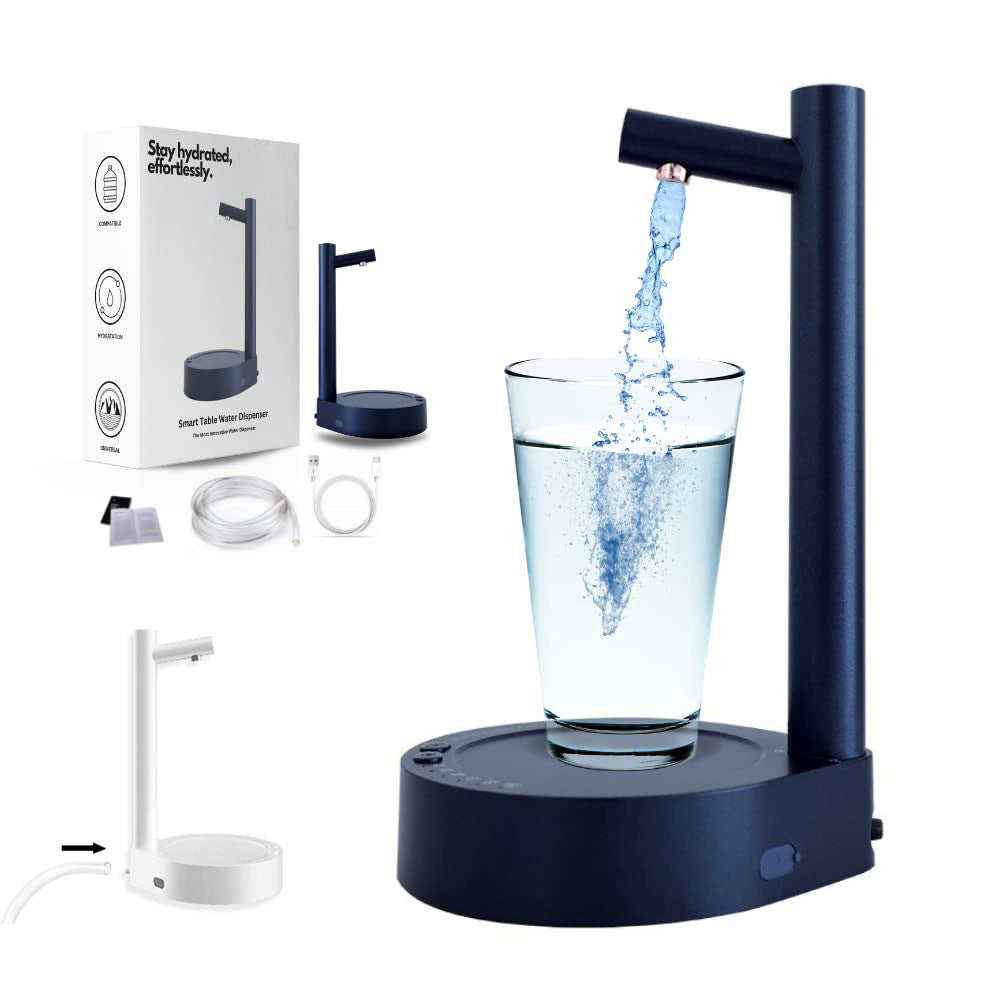Rechargeable Desk Water Dispenser – Automatic Electric Pump for Bottled Water