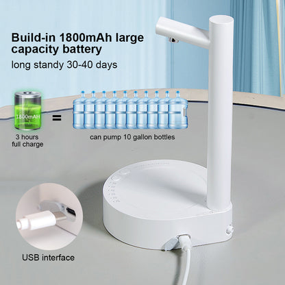 Rechargeable Desk Water Dispenser – Automatic Electric Pump for Bottled Water